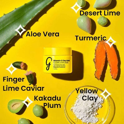 Vitamin C Clay Mask - Turmeric Face Mask