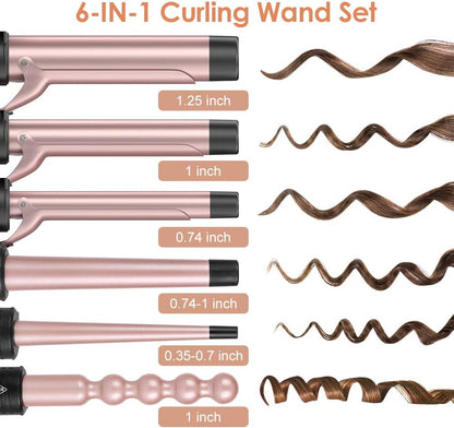 6-IN-1 Curling Iron