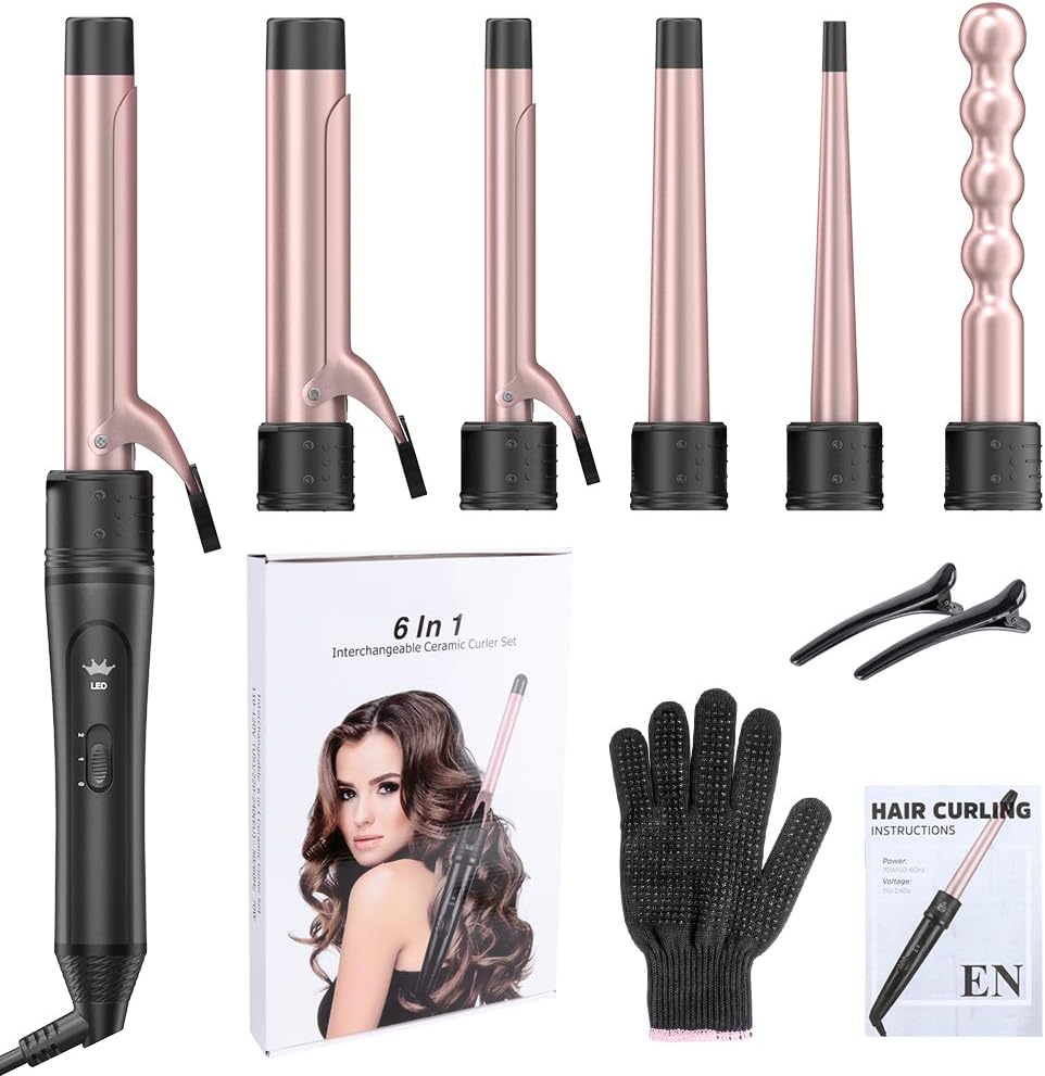 6 IN 1 Curling Iron Essential Beauty