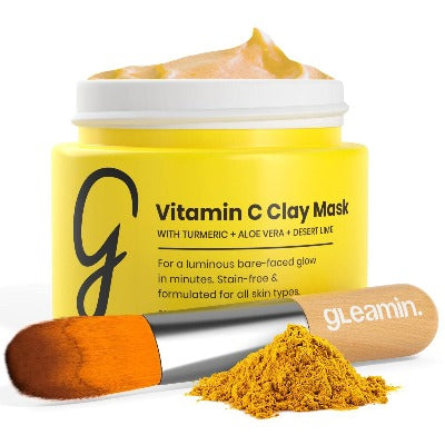 Vitamin C Clay Mask - Turmeric Face Mask