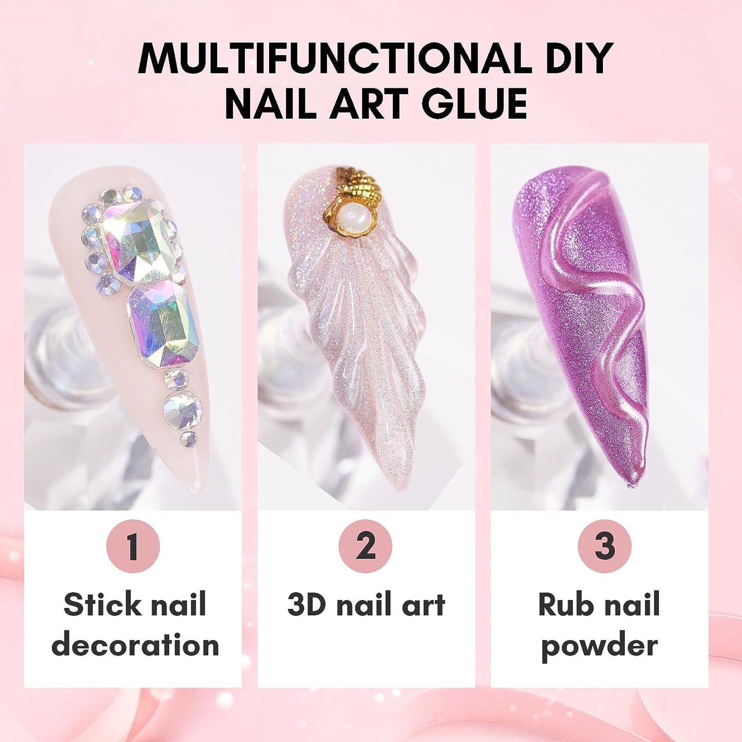 Nail Rhinestone Glue for Nails