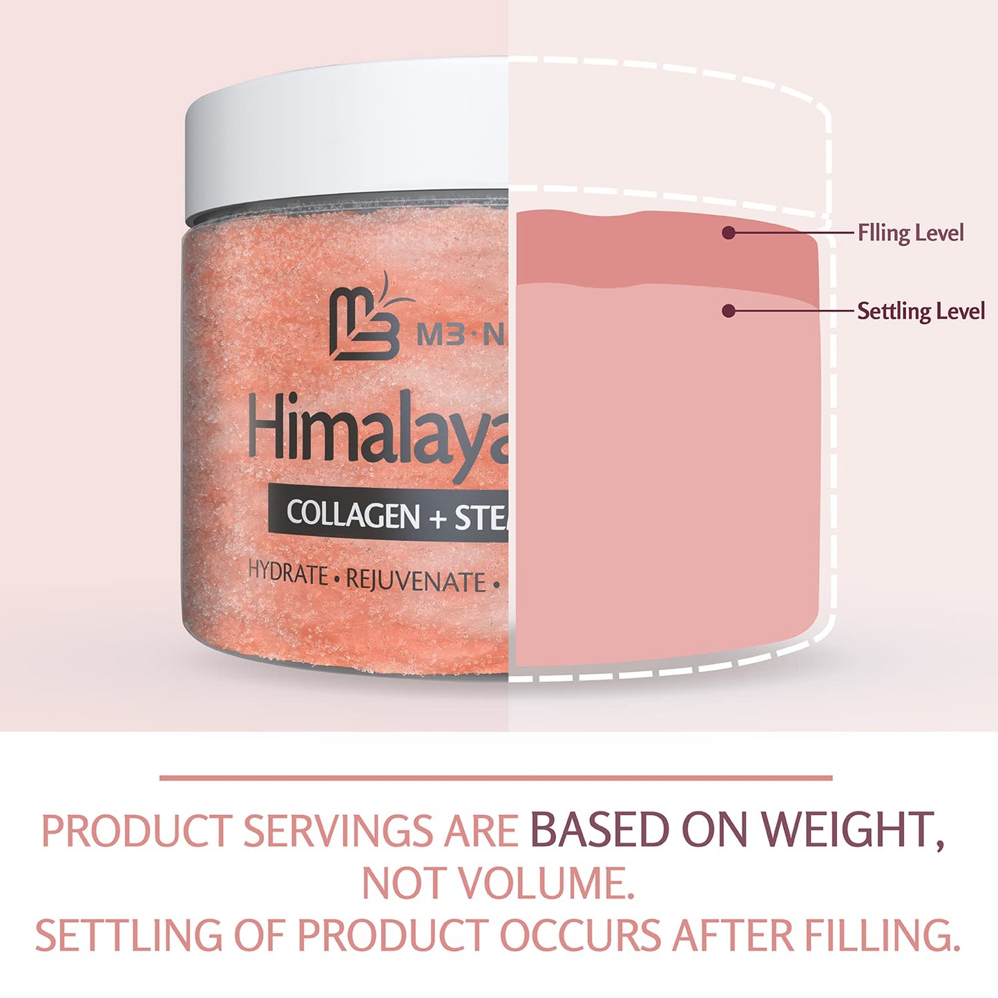 Himalayan Salt Scrub Face Foot & Body Exfoliator