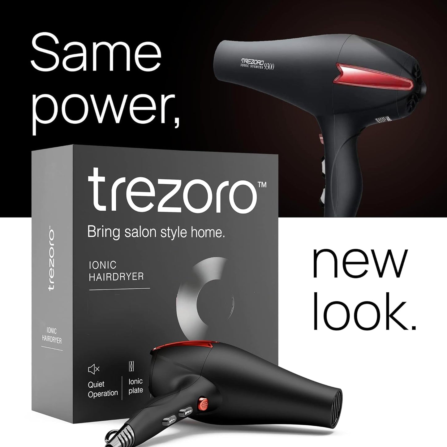 Professional 2200W Ionic Salon Hair Dryer