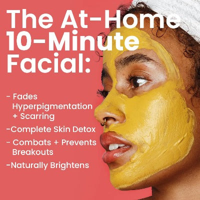 Vitamin C Clay Mask - Turmeric Face Mask