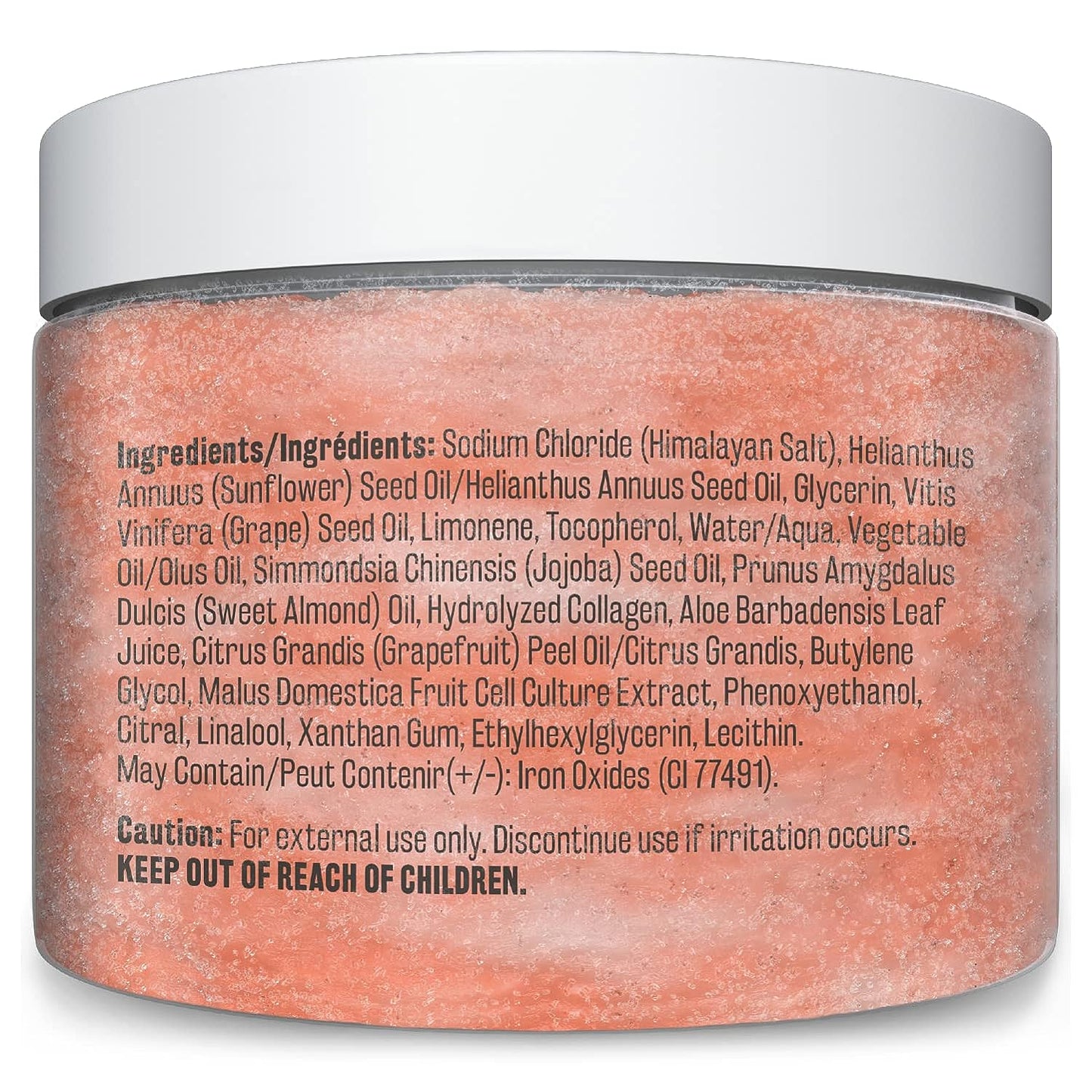 Himalayan Salt Scrub Face Foot & Body Exfoliator