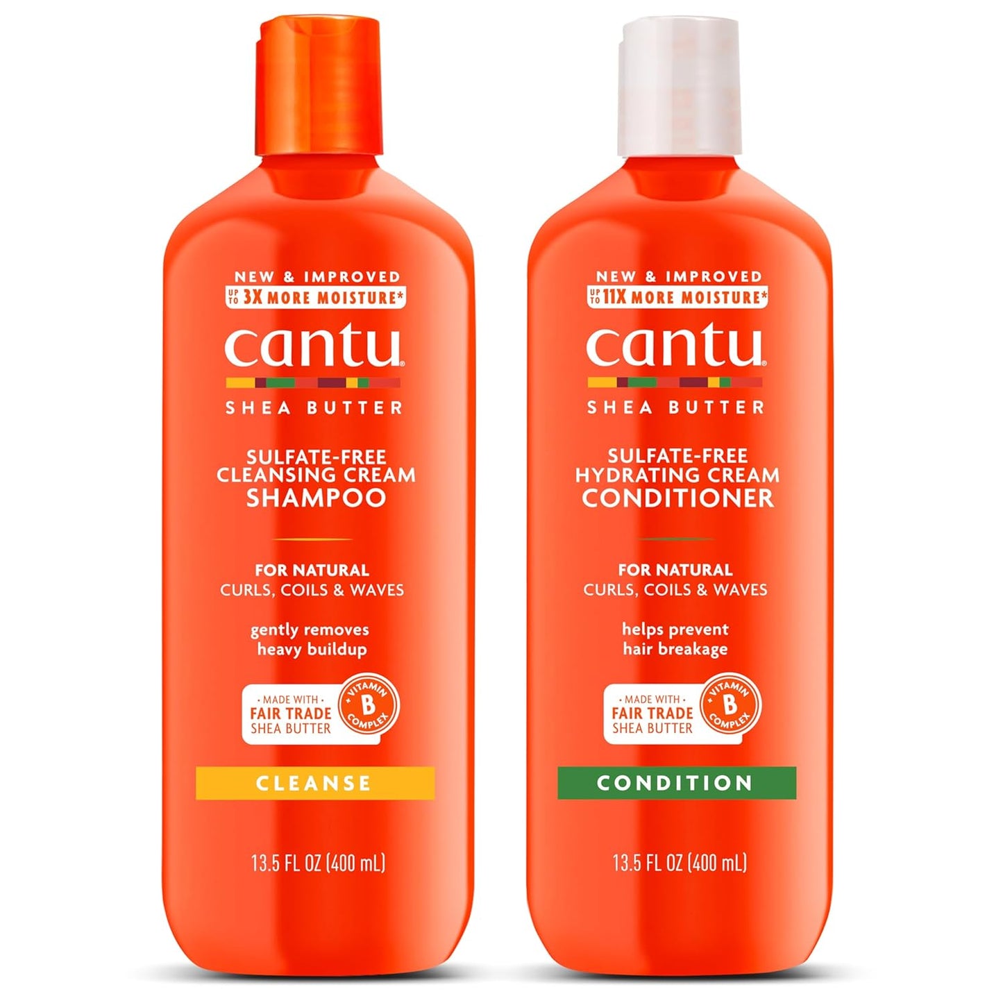 Cantu Sulfate-Free Cream Shampoo & Conditioner