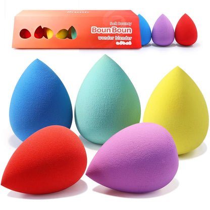 5 Pcs Makeup Sponges Set