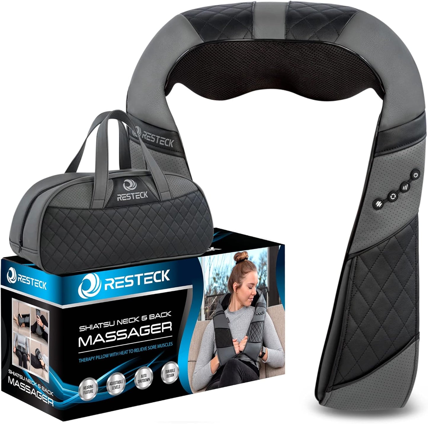 Massagers for Neck and Back with Heat