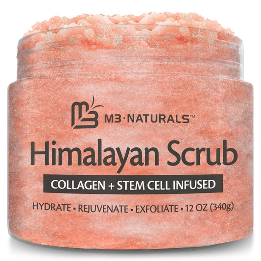 Himalayan Salt Scrub Face Foot & Body Exfoliator