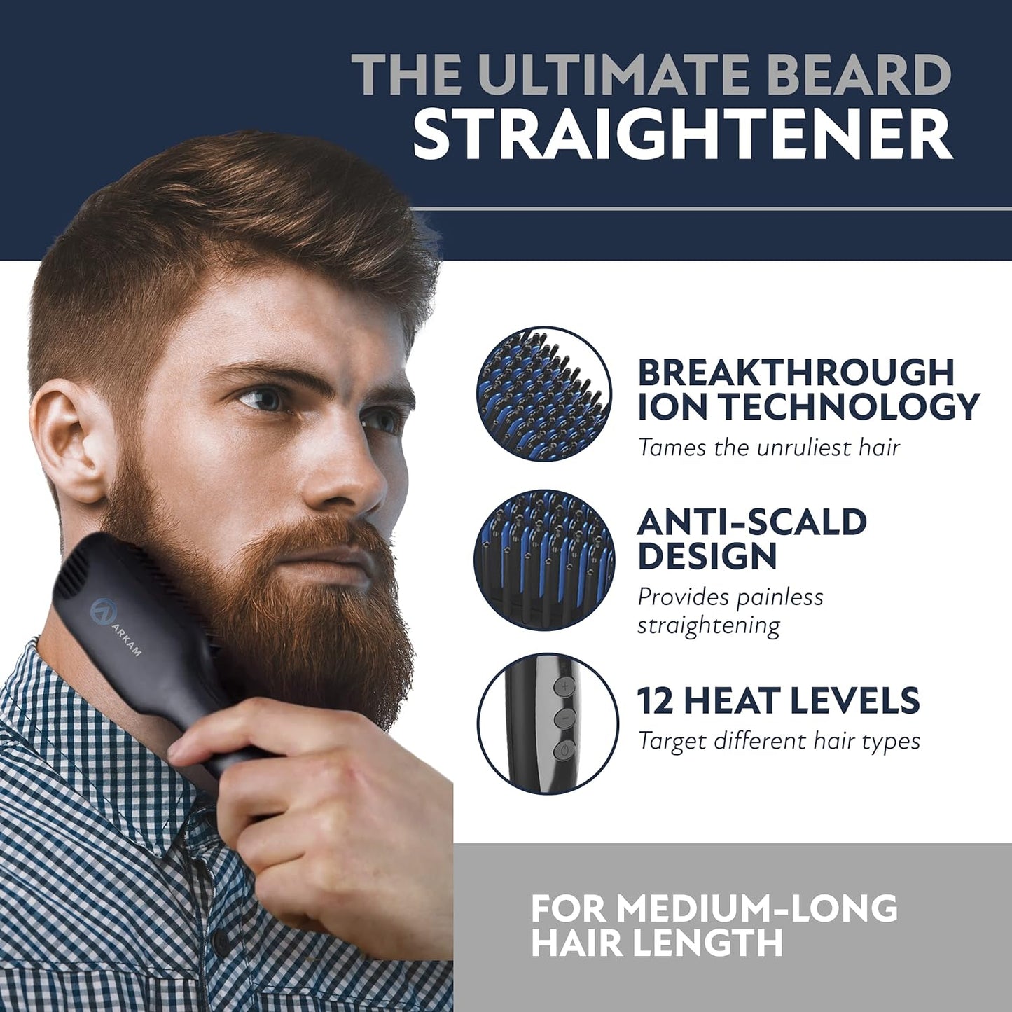 Beard Straightener for Men