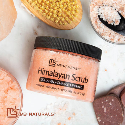 Himalayan Salt Scrub Face Foot & Body Exfoliator