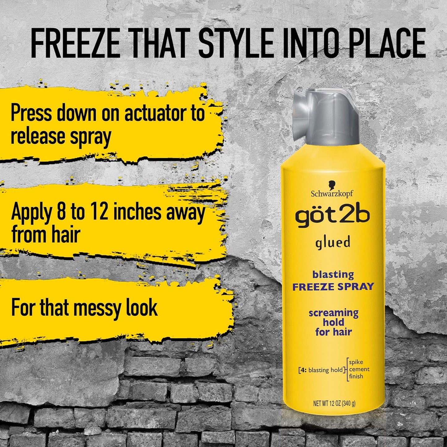 Blasting Freeze Hairspray